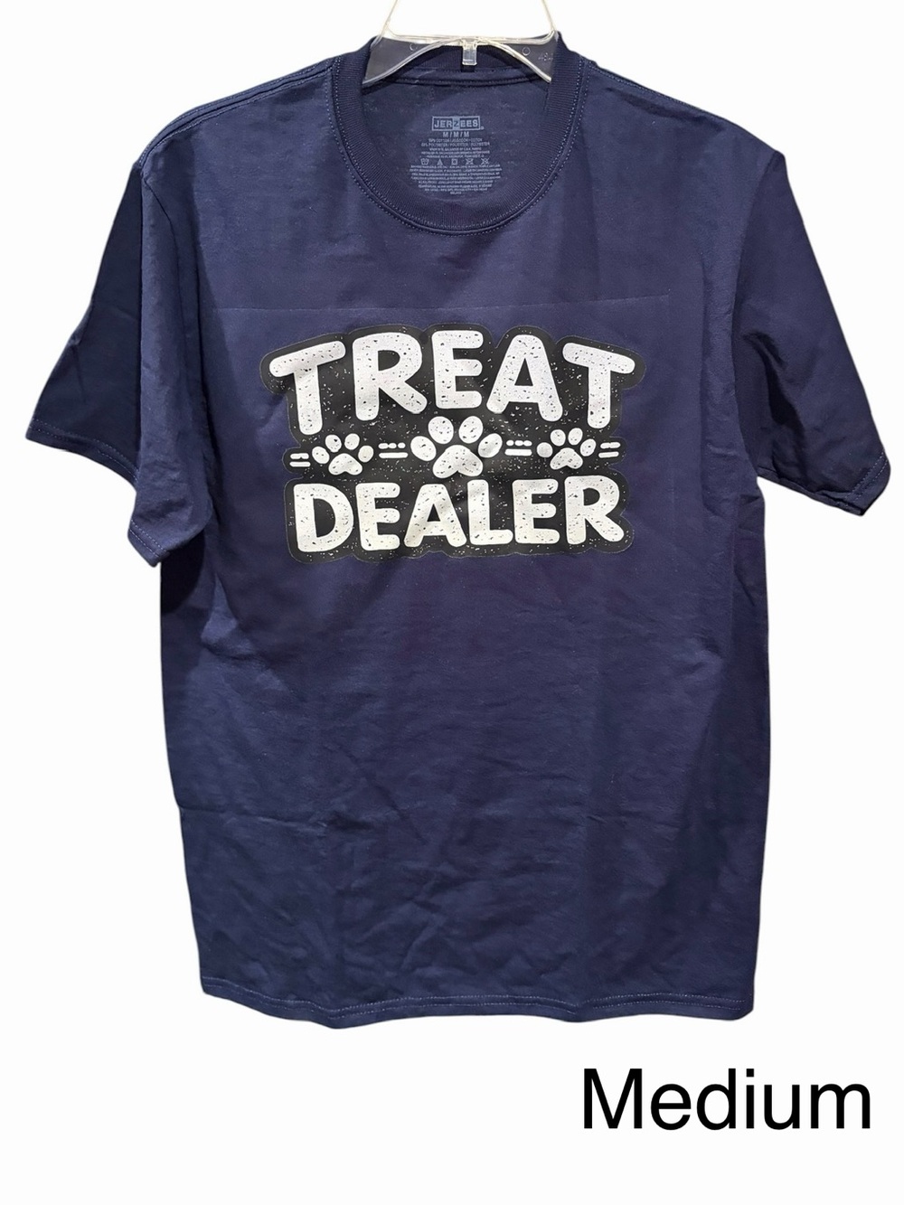 Treat Dealer Graphic Tee | Jerzees | Medium | NWOT